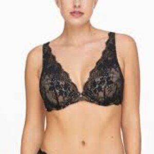 NWT: ThirdLove 24/7 Lace Contour Plunge Bra